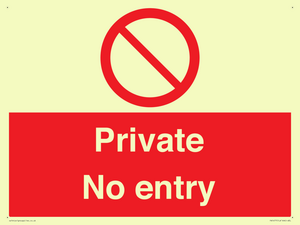 PA1477: Private No Entry