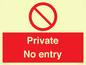 PA1477: Private No Entry