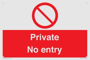 PA1477: Private No Entry