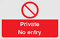 PA1477: Private No Entry
