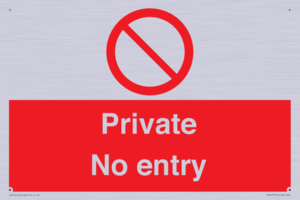 PA1477: Private No Entry