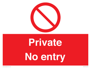 PA1477: Private No Entry
