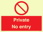 PA1477: Private No Entry