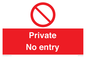 PA1477: Private No Entry