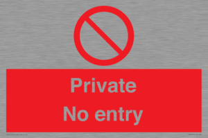 PA1477: Private No Entry