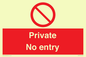 PA1477: Private No Entry
