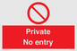 PA1477: Private No Entry