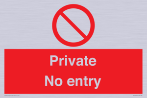 PA1477: Private No Entry