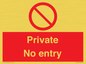 PA1477: Private No Entry