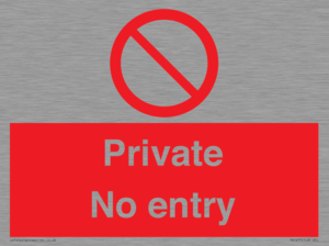PA1477: Private No Entry