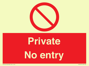 PA1477: Private No Entry