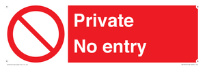 PA1477: Private No Entry