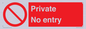 PA1477: Private No Entry