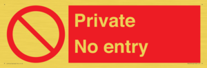 PA1477: Private No Entry