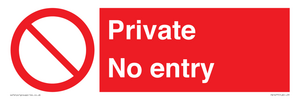 PA1477: Private No Entry