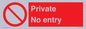 PA1477: Private No Entry