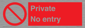 PA1477: Private No Entry