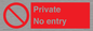 PA1477: Private No Entry