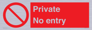 PA1477: Private No Entry