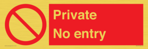 PA1477: Private No Entry