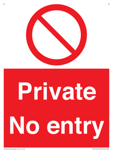 PA1477: Private No Entry