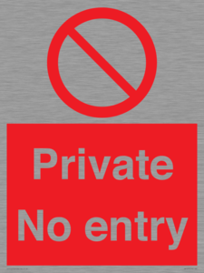 PA1477: Private No Entry