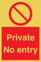 PA1477: Private No Entry