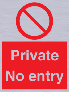 PA1477: Private No Entry