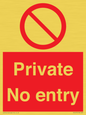 PA1477: Private No Entry