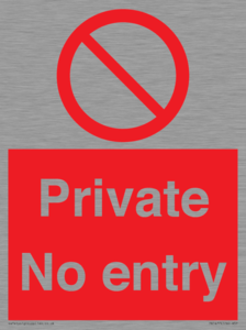 PA1477: Private No Entry