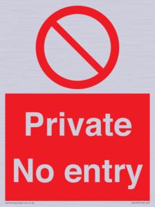 PA1477: Private No Entry