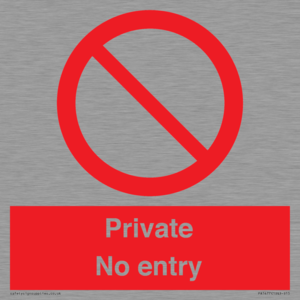 PA1477: Private No Entry