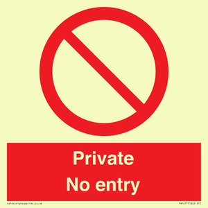 PA1477: Private No Entry