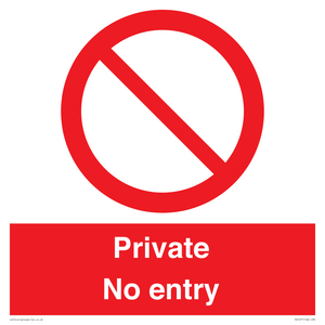 PA1477: Private No Entry
