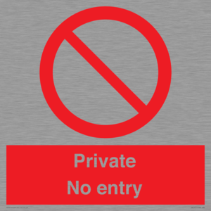 PA1477: Private No Entry