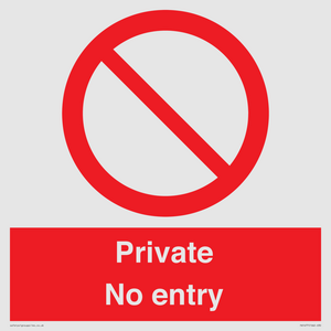 PA1477: Private No Entry
