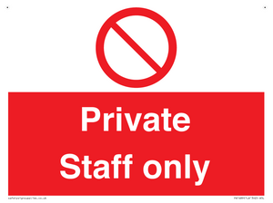 PA1489: Private Staff Only