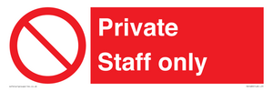 PA1489: Private Staff Only