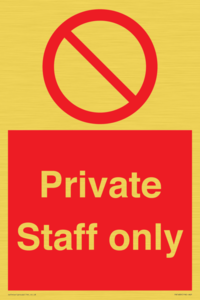 PA1489: Private Staff Only