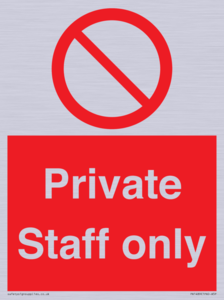 PA1489: Private Staff Only