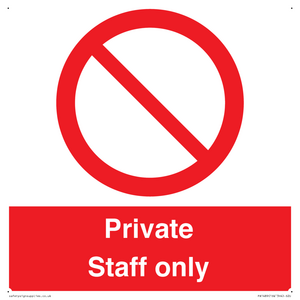 PA1489: Private Staff Only