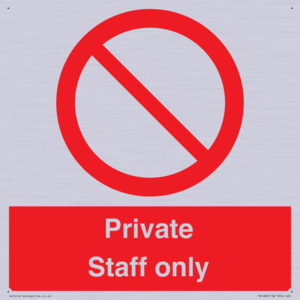 PA1489: Private Staff Only