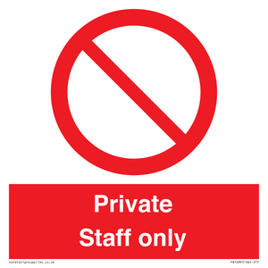 PA1489: Private Staff Only