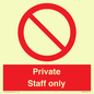 PA1489: Private Staff Only