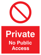 PA1490: Private No Public Access