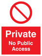 PA1490: Private No Public Access
