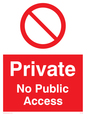 PA1490: Private No Public Access