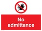 PA25: No Admittance