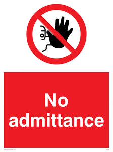 PA25: No Admittance