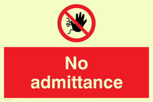 PA25: No Admittance
